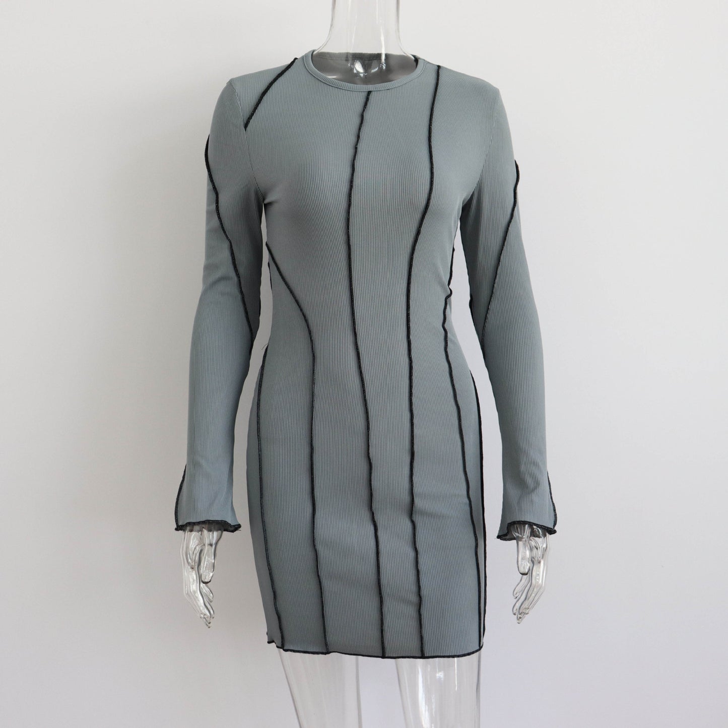 Women's Flared Sleeved Dress