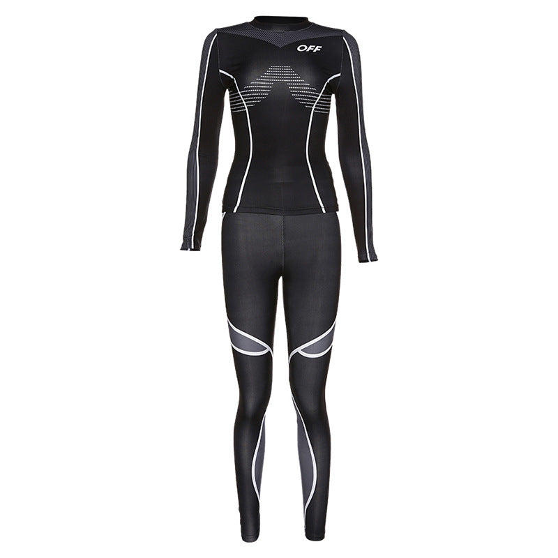 Womens Long Sleeved Fitness Set - Hendrick Brun