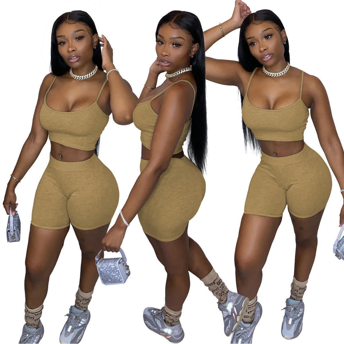 Women's Two Piece Tank Top and Pants Set - Hendrick Brun
