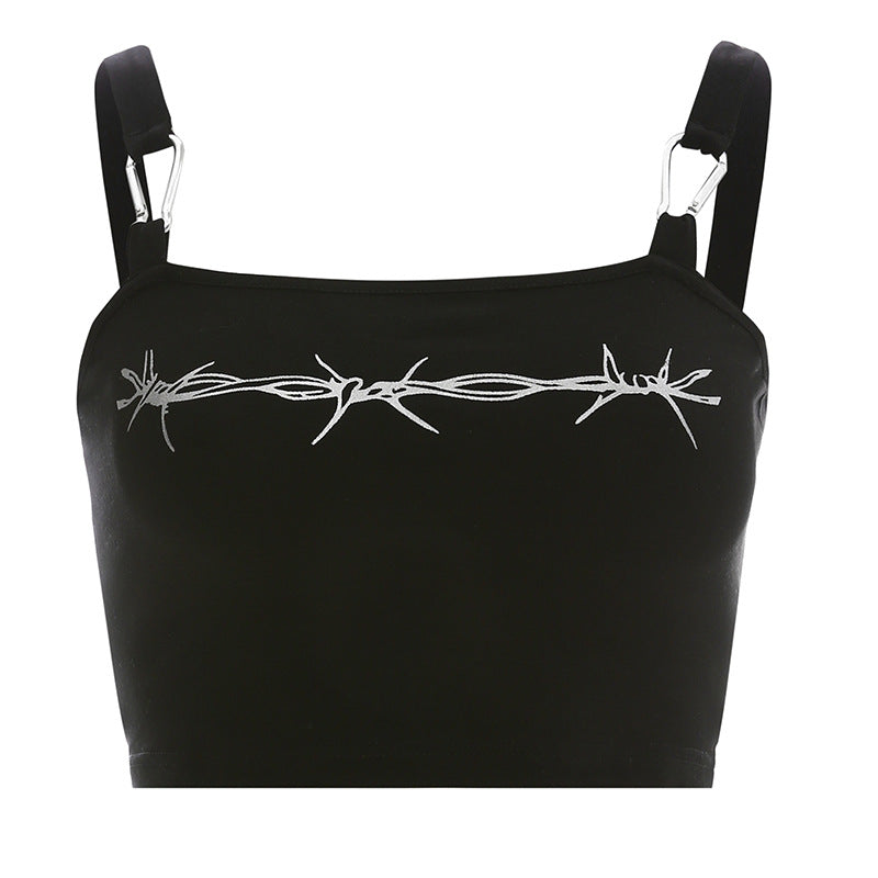 Printed Gothic Chain Camisole - Hendrick Brun