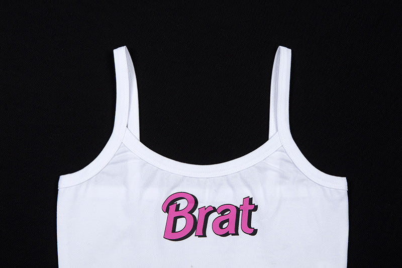 Brat Camisole Crop Top - Hendrick Brun