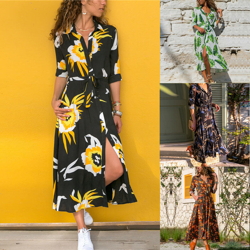Madrid Vintage Chiffon Dress - Hendrick Brun