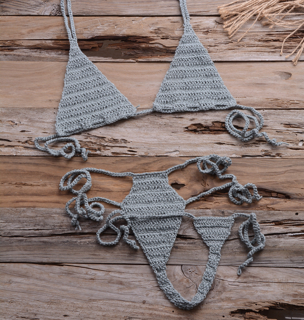 Sexy Hand Woven Beach Bikini Sexy Swimsuit