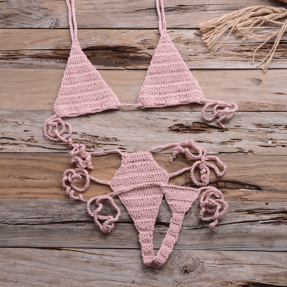Sexy Hand Woven Beach Bikini Sexy Swimsuit