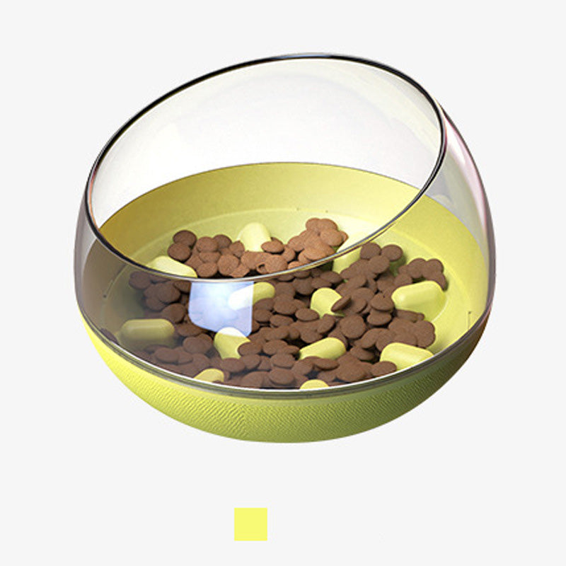 Space Capsule Dog and Cat Bowl Slow Feeding Tumbler Prevent Chocking - Hendrick Brun