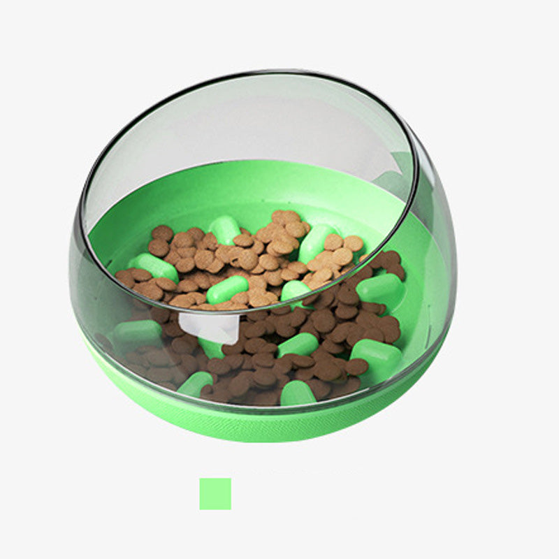 Space Capsule Dog and Cat Bowl Slow Feeding Tumbler Prevent Chocking - Hendrick Brun