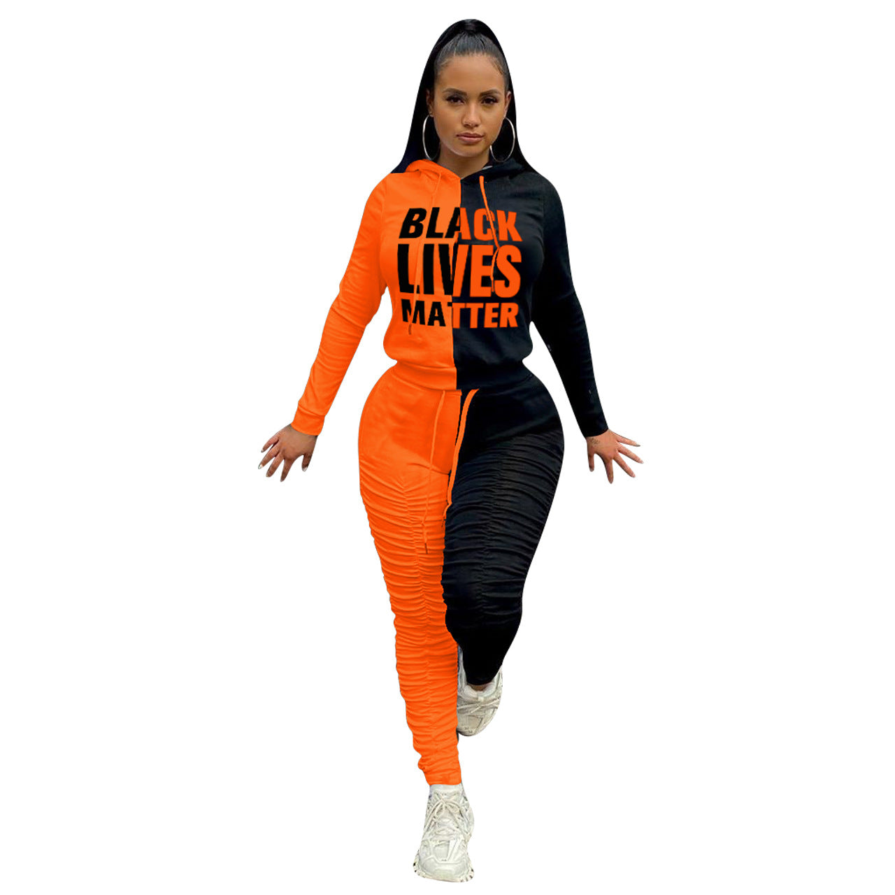 Womens BLM Pleated Two-Piece Suit - Hendrick Brun