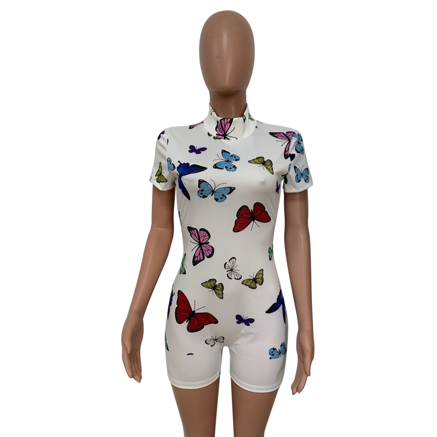 Womens Butterfly Print Jumpsuit - Hendrick Brun