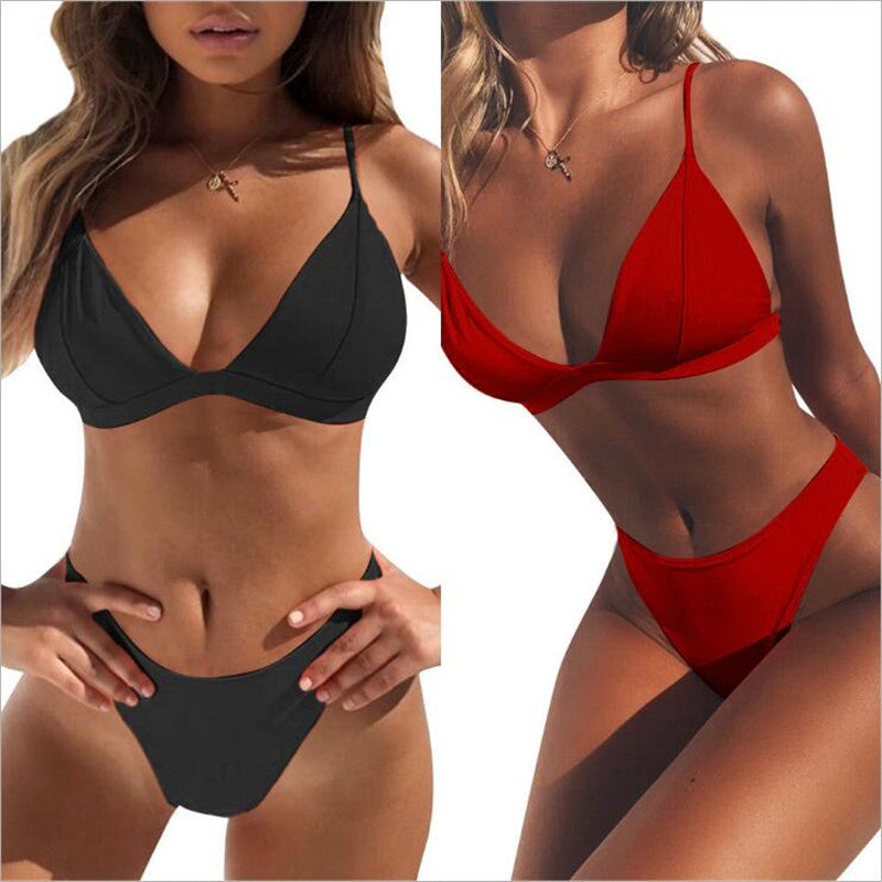 Hot Quality Swimwear Sexy Bikini European And American Women's Beach Swimwear Wholesale