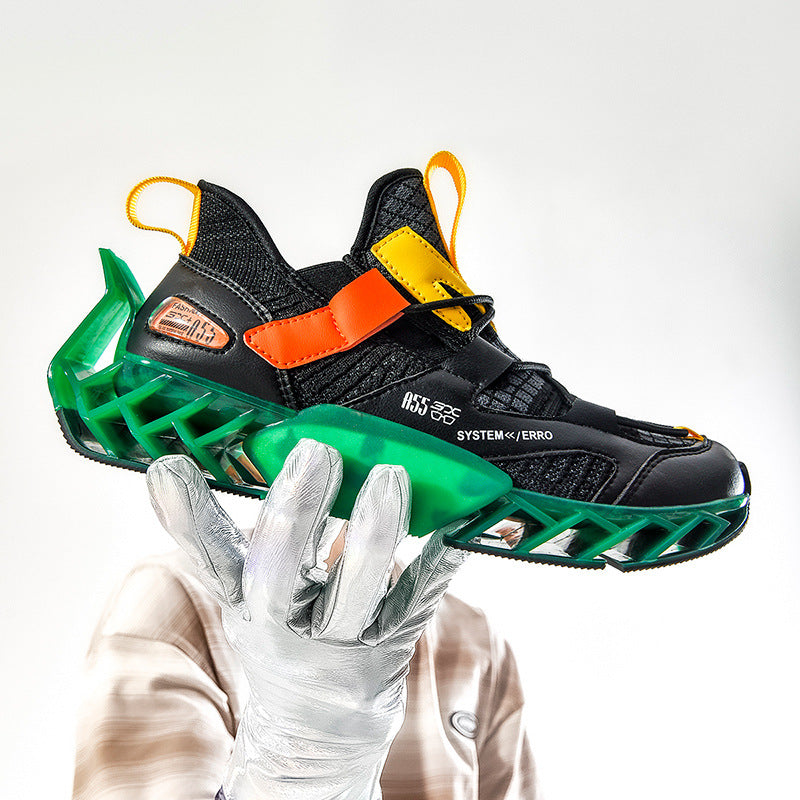 Men's Sports Running Shoes Outdoor Walking Athletic Sneakers Jogging Tennis Gym Breathable Shock Absorbing - Hendrick Brun