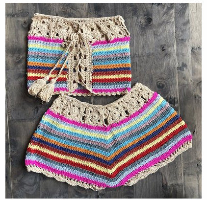 Hot Sale Of Pure Hand Hook Holiday Style Beach Swimsuit