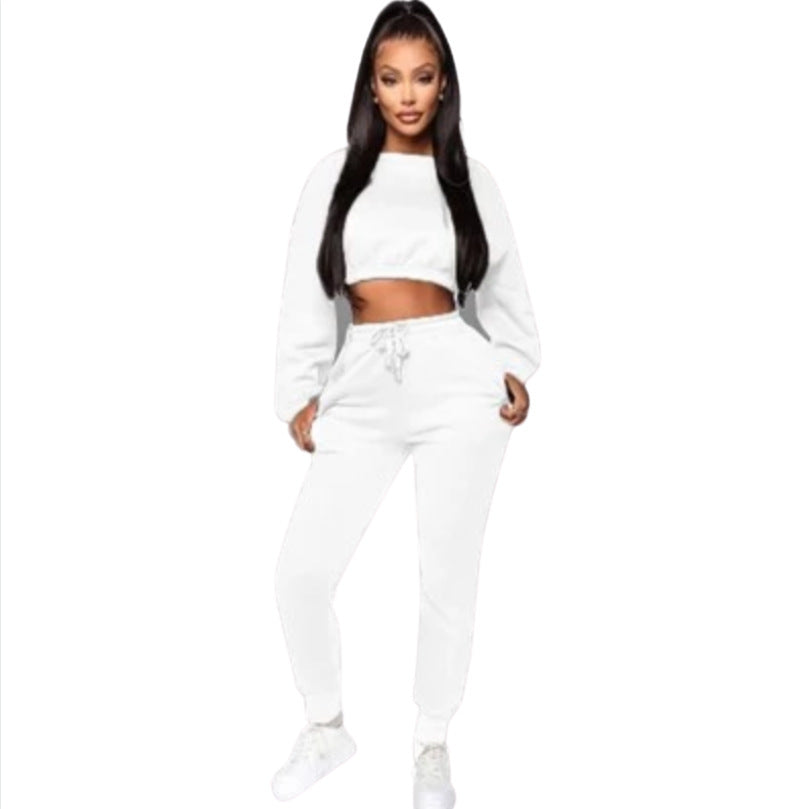 Fox Velvet Cropped Two-Piece matching suit - Hendrick Brun