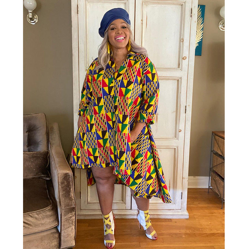 High-low African Dress