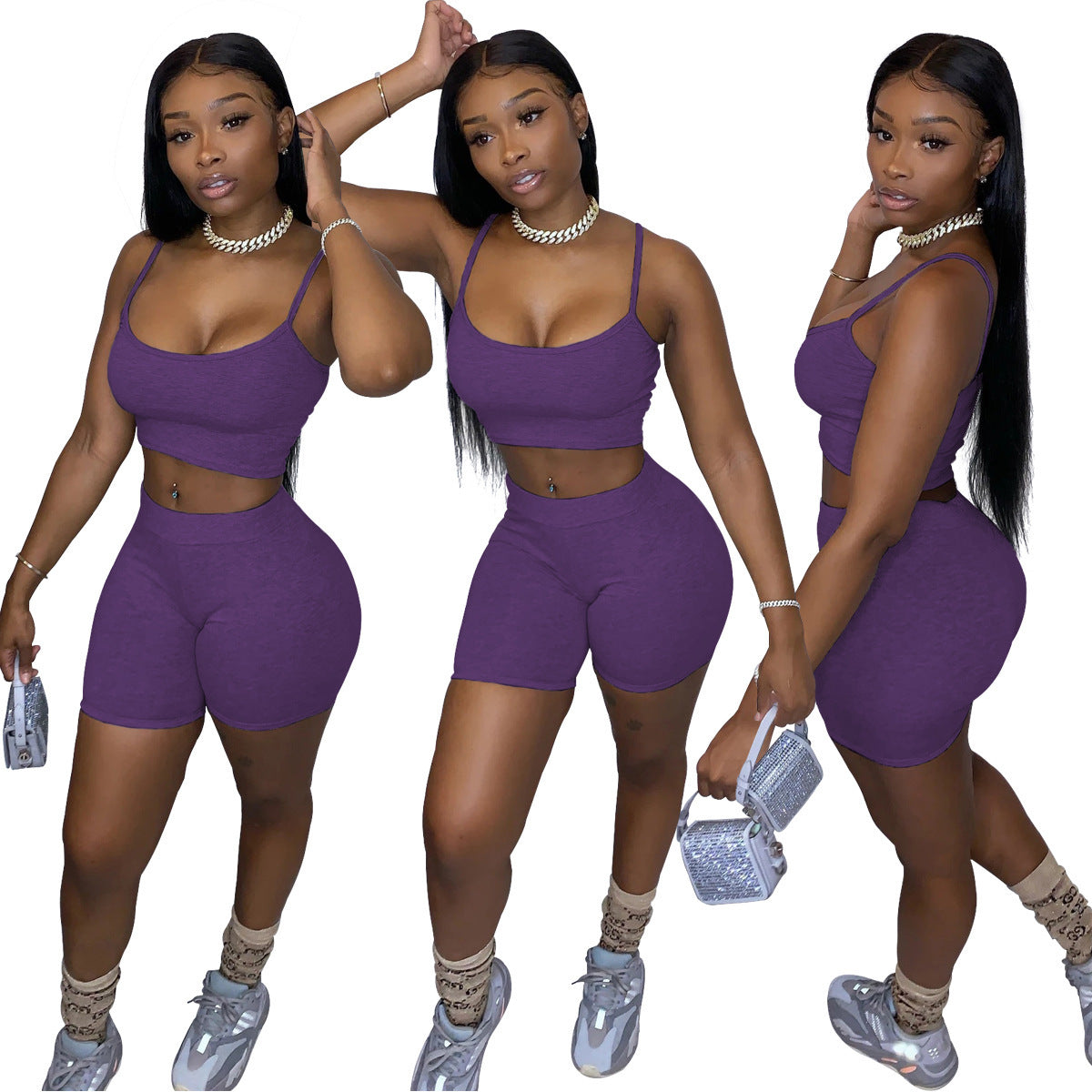 Women's Two Piece Tank Top and Pants Set - Hendrick Brun