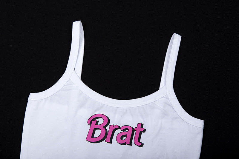 Brat Camisole Crop Top - Hendrick Brun