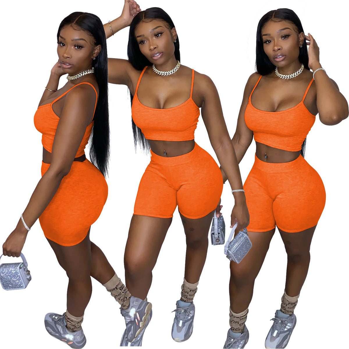 Women's Two Piece Tank Top and Pants Set - Hendrick Brun
