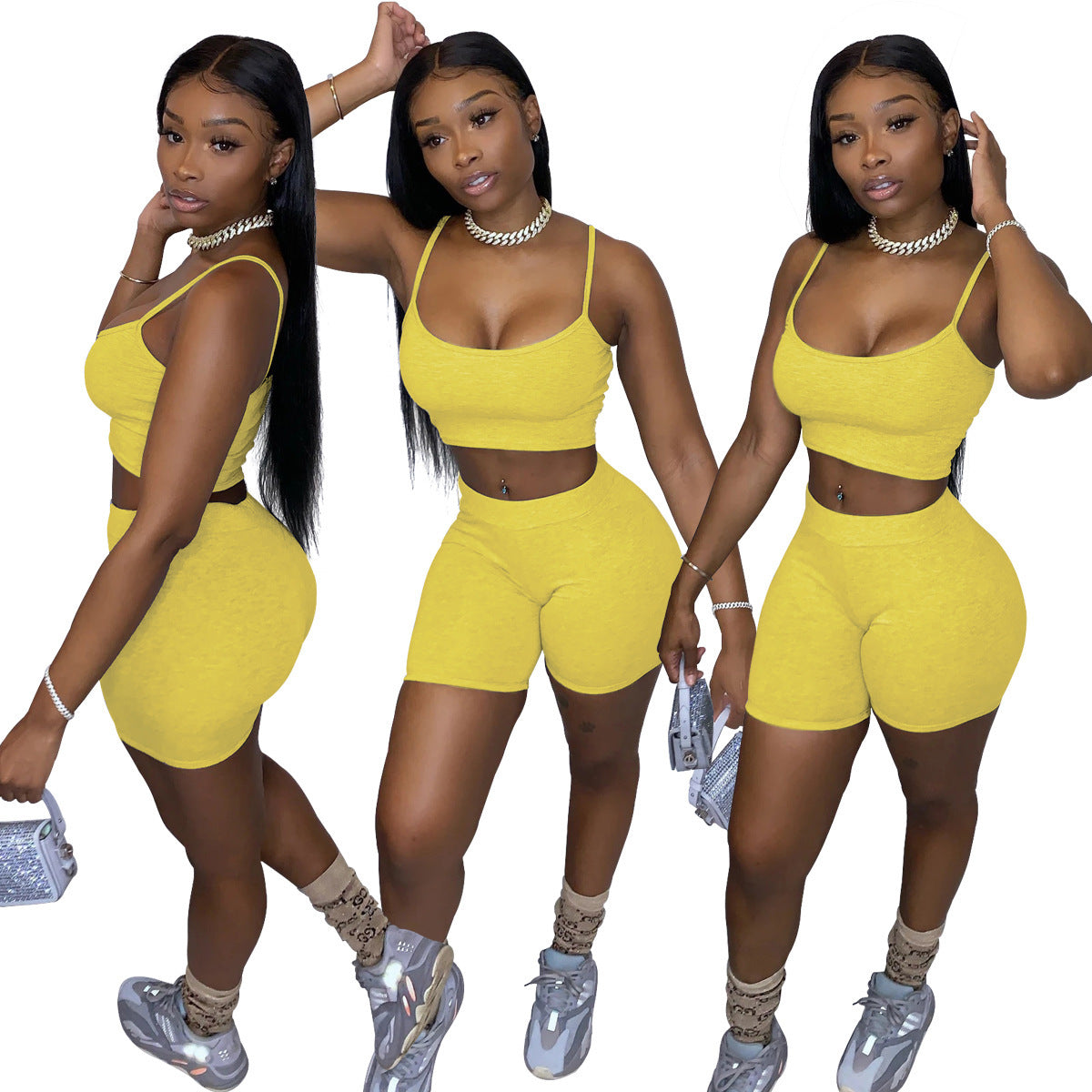Women's Two Piece Tank Top and Pants Set - Hendrick Brun