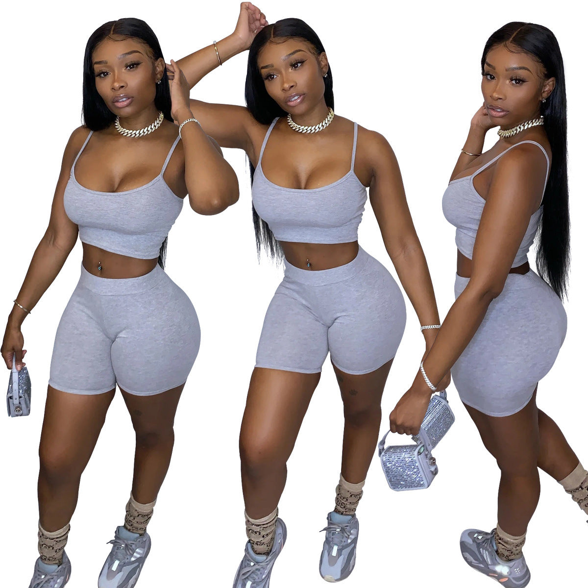 Women's Two Piece Tank Top and Pants Set - Hendrick Brun