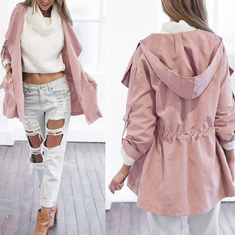 Hooded Windbreaker Jacket - Hendrick Brun