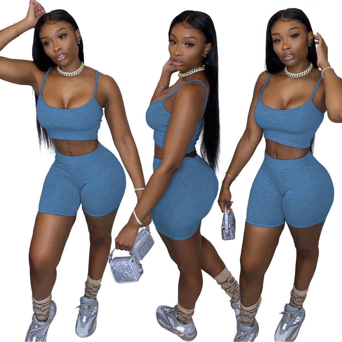 Women's Two Piece Tank Top and Pants Set - Hendrick Brun