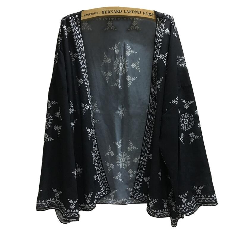 Summer Seaside Blouse Chiffon Cardigan Voile Jacket - Hendrick Brun