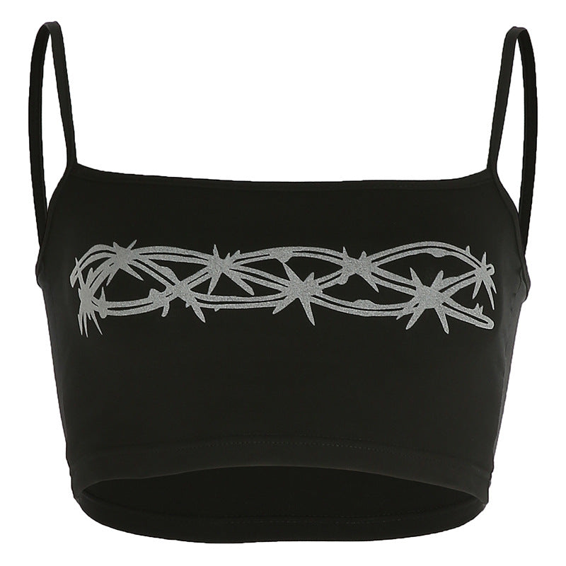 Printed Gothic Chain Camisole - Hendrick Brun