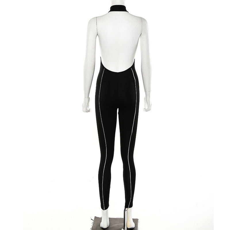 Womens Sleeveless Reflective jumpsuit - Hendrick Brun