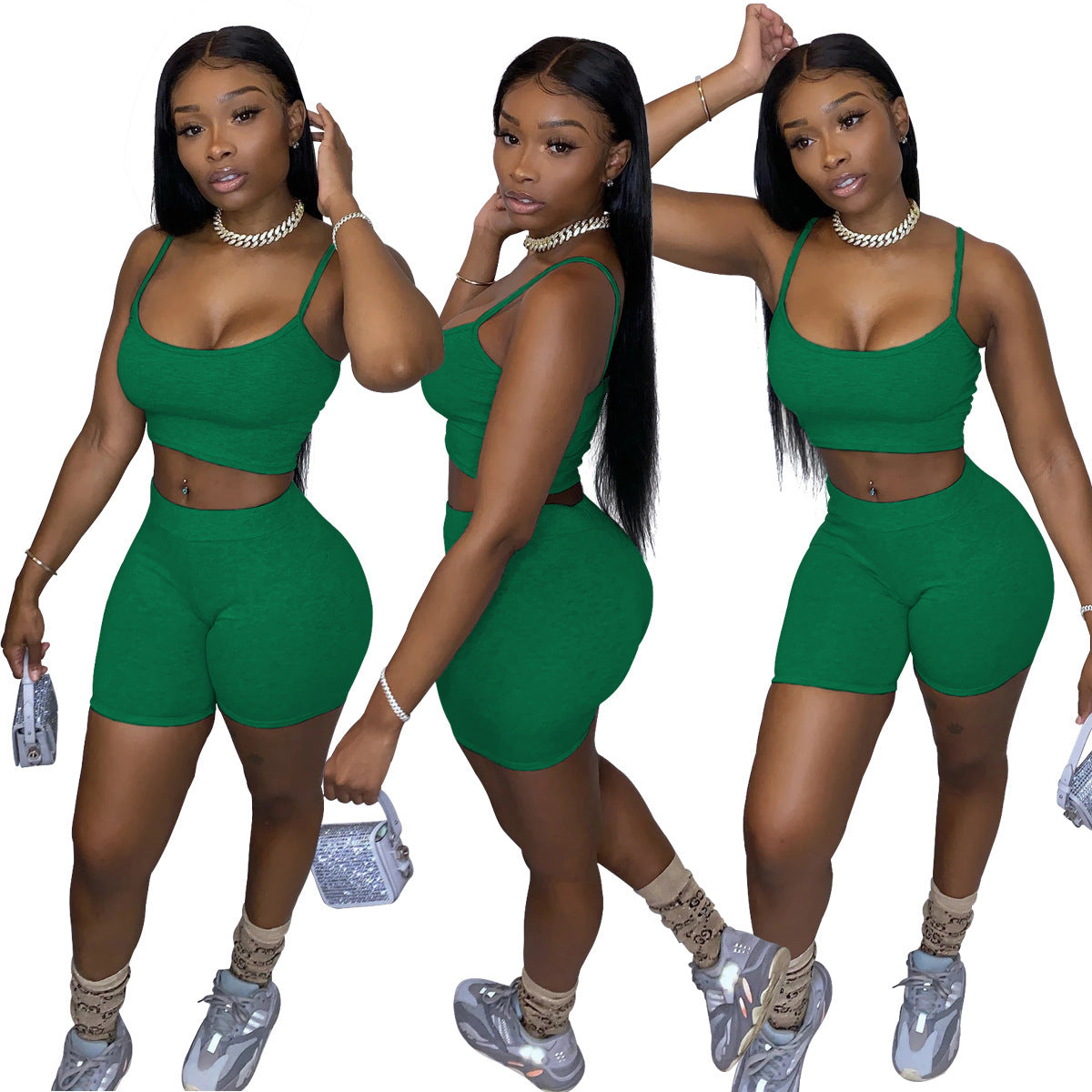 Women's Two Piece Tank Top and Pants Set - Hendrick Brun