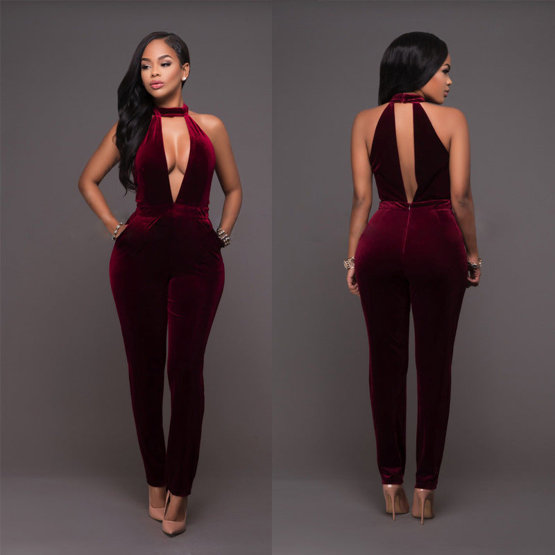 Womens Velvet Bodysuit - Hendrick Brun