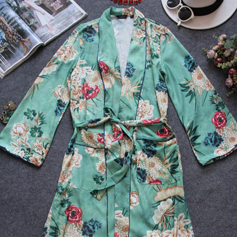 Printed Kimono Cardigan - Hendrick Brun