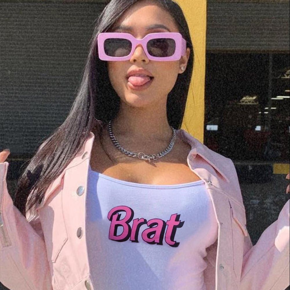 Brat Camisole Crop Top - Hendrick Brun