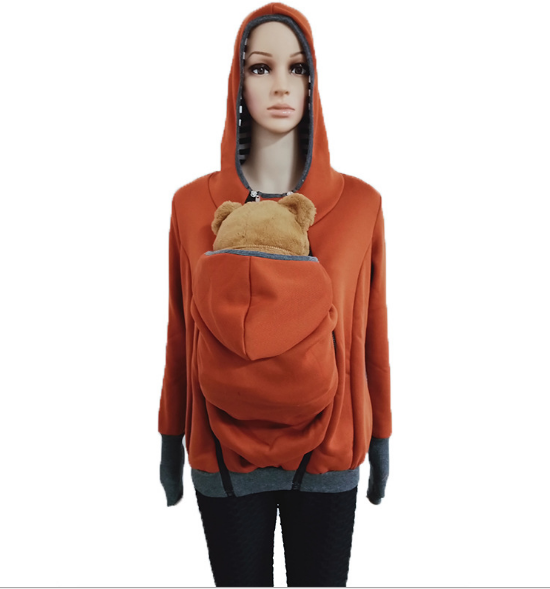 Multi-functional Mother Kangaroo Sweater - Hendrick Brun