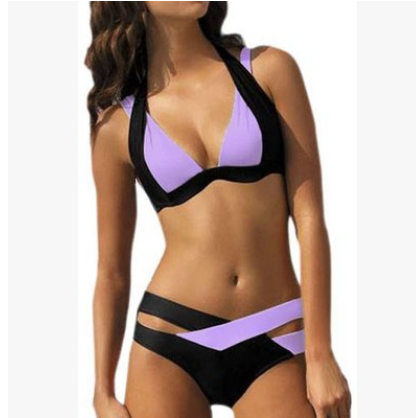 Multi-Color Two Piece Bandage Bikini set