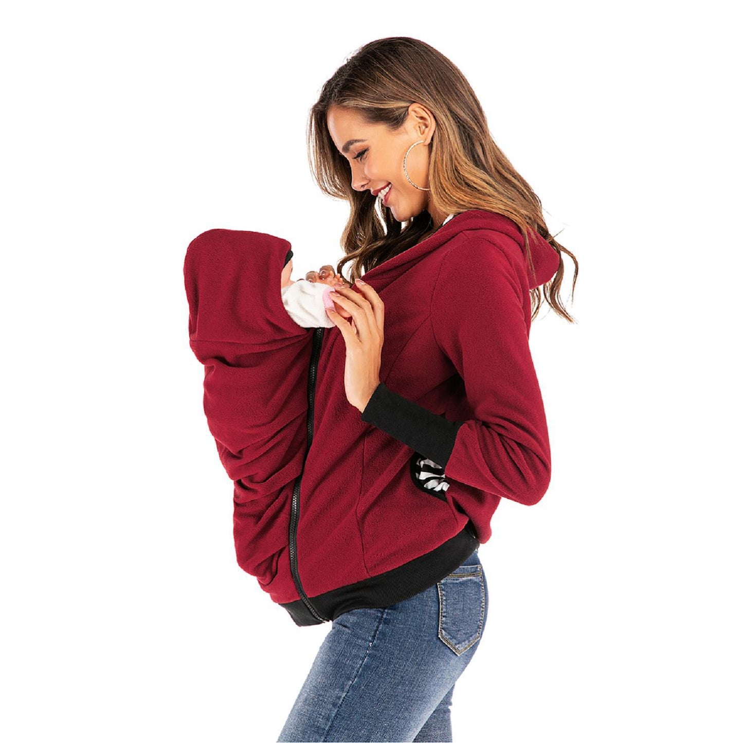 Multi-functional Mother Kangaroo Sweater - Hendrick Brun