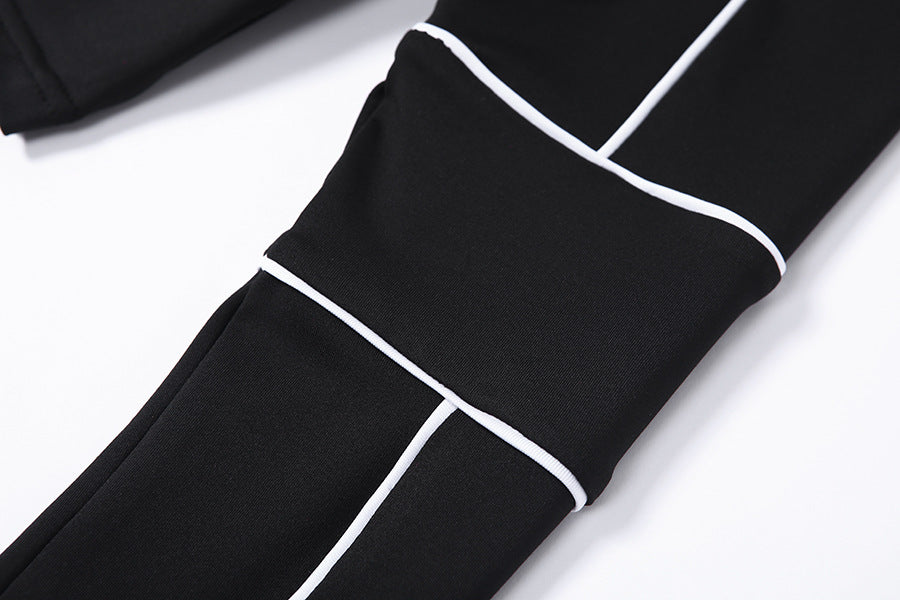 Womens Slim Fit Casual leggings and long sleeve top Set - Hendrick Brun