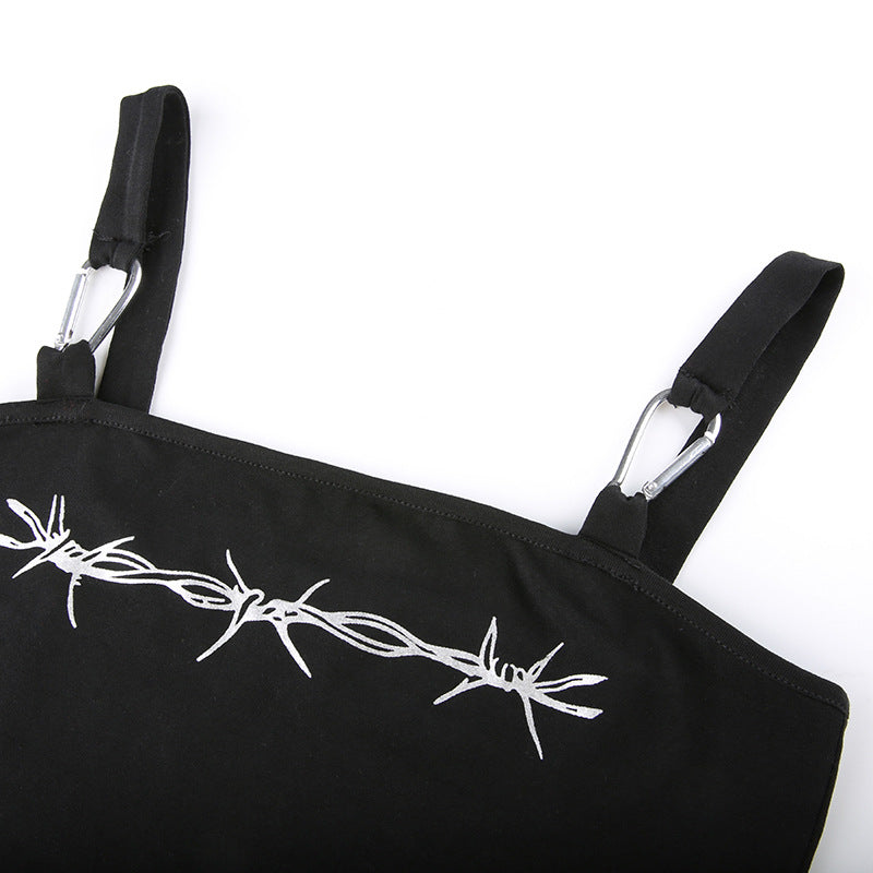 Printed Gothic Chain Camisole - Hendrick Brun