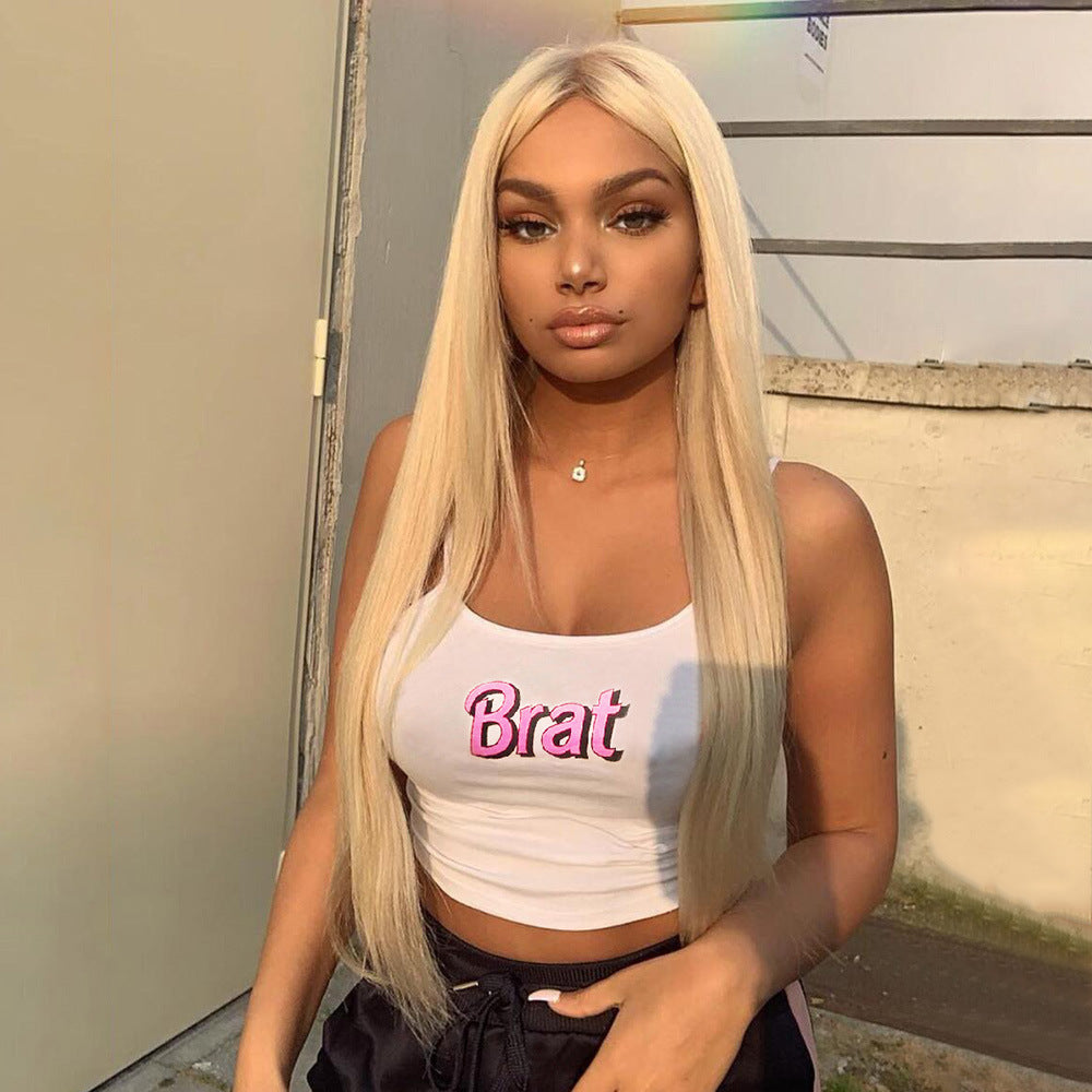 Brat Camisole Crop Top - Hendrick Brun
