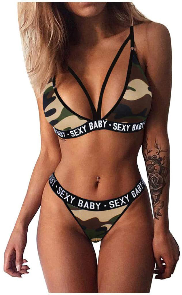 European And Beautiful Sexy Bikini Two-piece Suit
