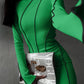 Women's Flared Sleeved Dress
