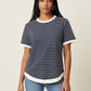 Striped Minimal Tee - Effortlessly Chic
