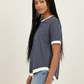 Striped Minimal Tee - Effortlessly Chic