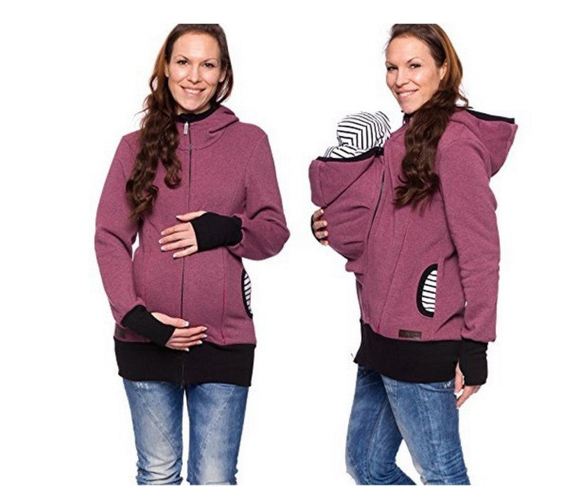 Multi-functional Mother Kangaroo Sweater - Hendrick Brun
