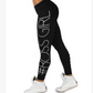 Premium Womens Fitness Yoga Leggings  Exercise Pants Lift and Squat Boss Girl - Hendrick Brun