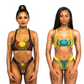Two Piece Ankara Print Bikini Set