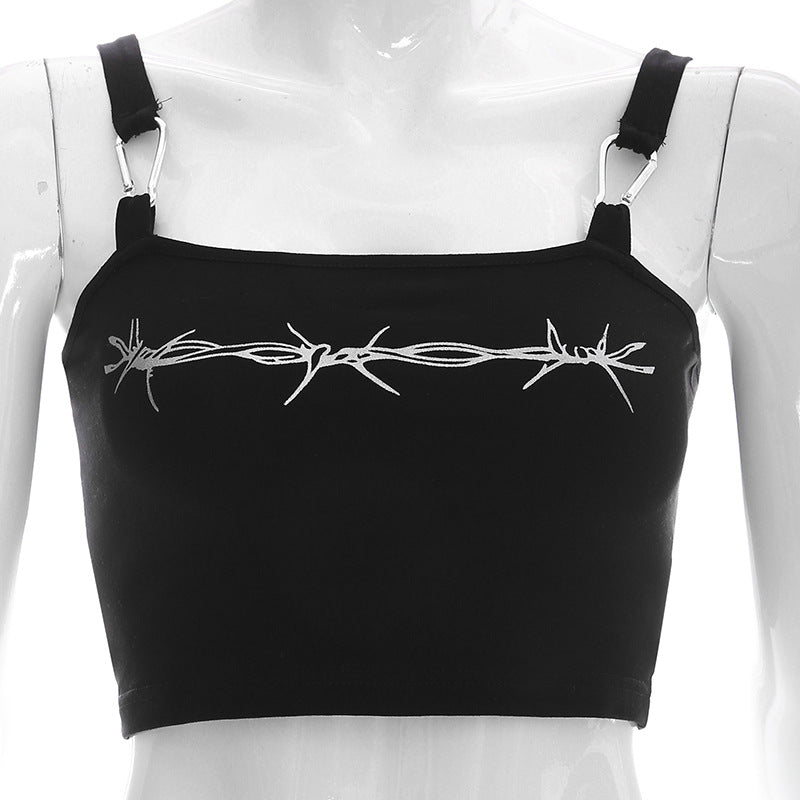 Printed Gothic Chain Camisole - Hendrick Brun