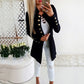 Long Sleeved Buttoned Slim Blazer - Hendrick Brun