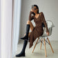 Split High Waist Dress Women Slim Bag Hip Long Skirt