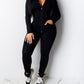 Womens Two-Piece Casual Hooded Two-Piece Suit - Hendrick Brun