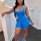 Women Sleeveless Tank Jumpsuit Romper - Hendrick Brun