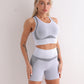 Two-Piece Seamless Quick-Drying Bra And Shorts